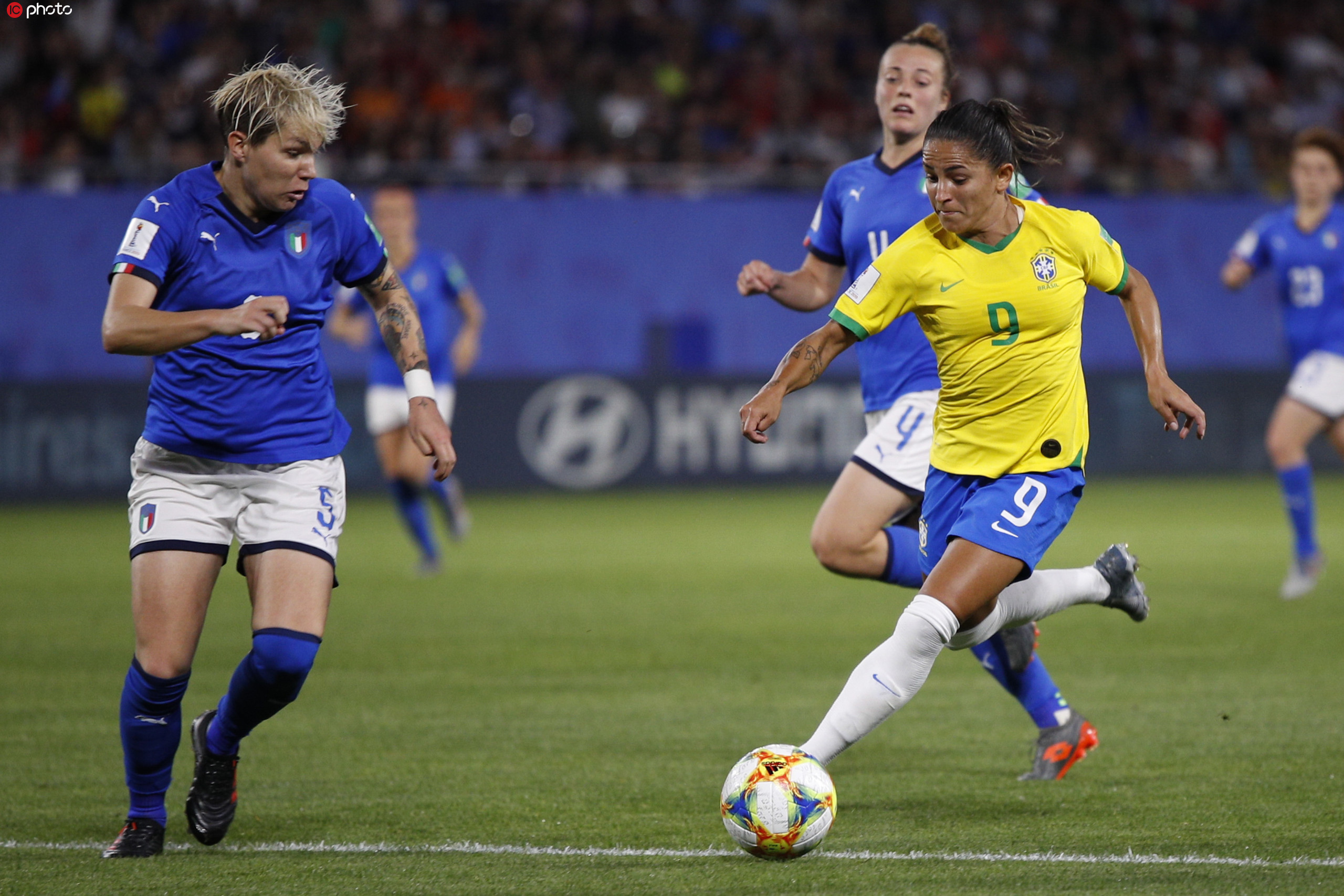 阿根廷女足展示高水平技术