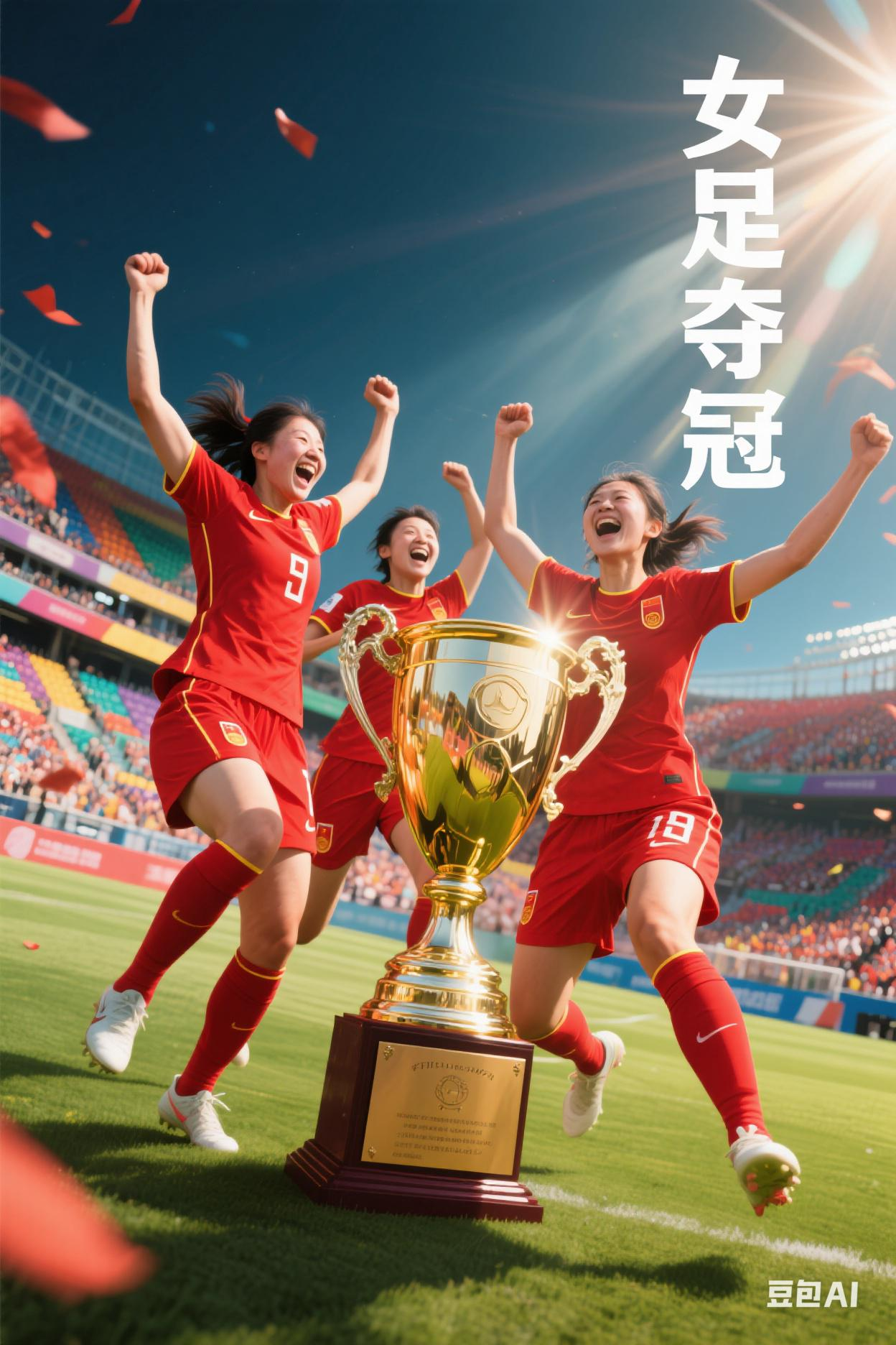 世界女足冠军杯颁奖典礼，中国队获多项奖项