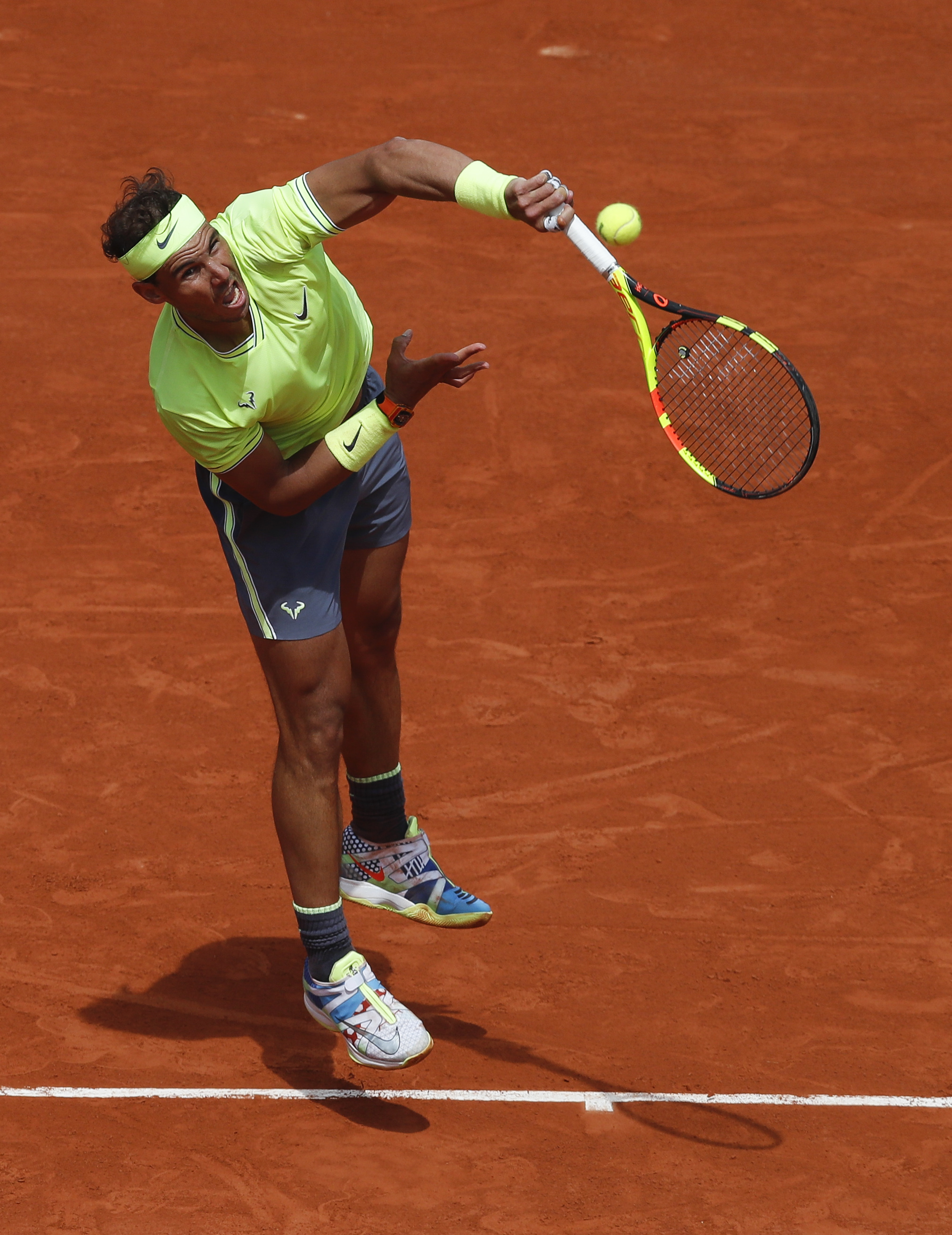 年终总决赛力克法网，纳达尔高光表现